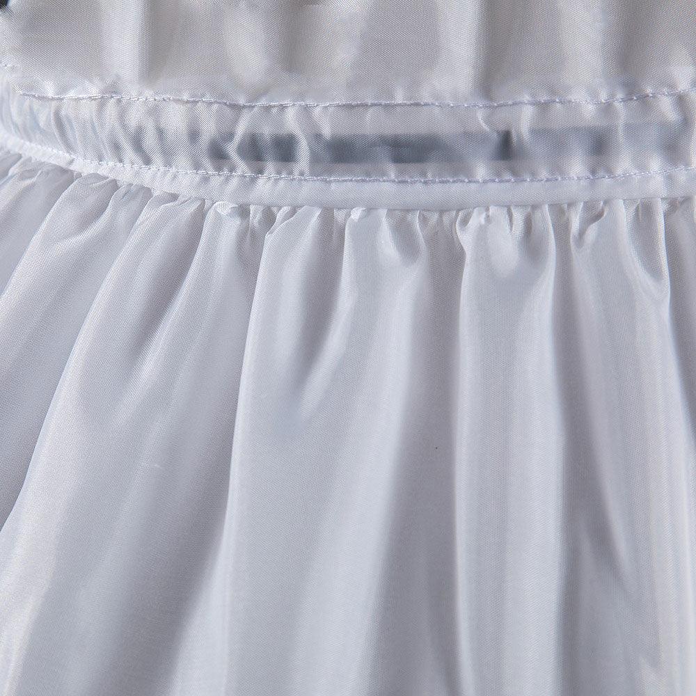 Jill Wish Girls' Puffy Long Skirt Petticoat, Kid Girls Bustle Underskirt Princess Hoop Skirt Lining J500 - Jill Wish